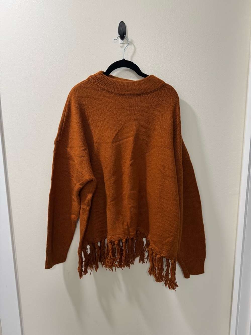 Indigo Thread Co Fringe Boho Sweater